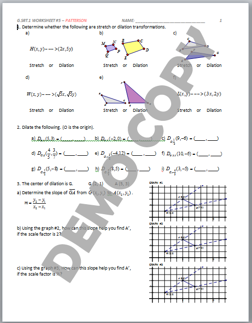 g-srt-1-homework-clipart