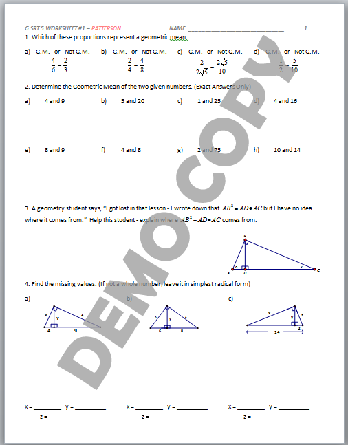 Proofs Worksheet 1 Answers Promotiontablecovers