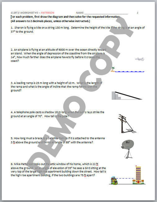 G Srt 8 Worksheet 4 Patterson Answer Key