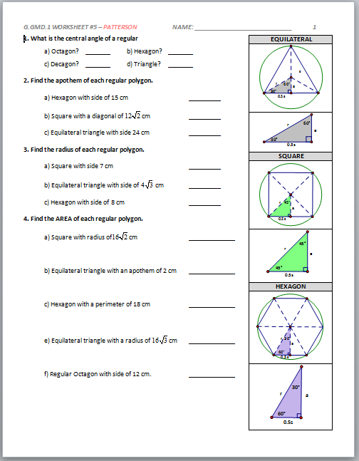 G Gmd A 1 Worksheet 5 Answer Key